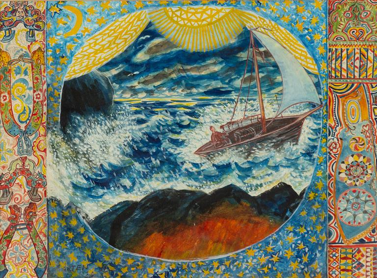 Mårten Andersson, Stormy Sea.