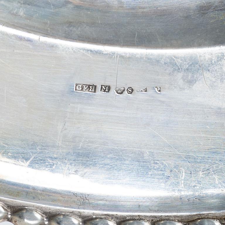 Dish, silver, GF Hallengren, Malmö 1928.