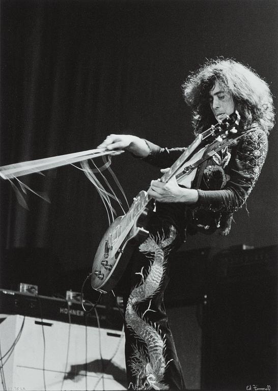 Edward Finnell, "Jimmy Page", 1975.