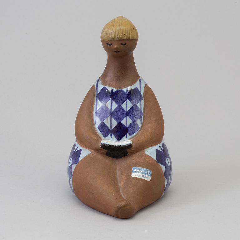 LISA LARSON, a stoneware figurine 'Amalia' for Gustavsberg.