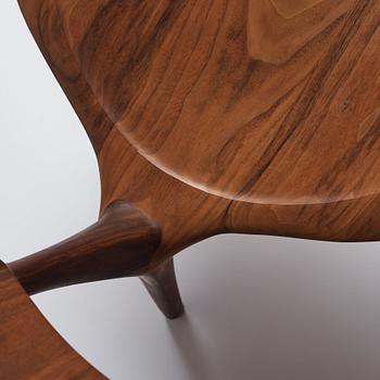 Morten Stenbæk, a "Whale Chair", No. 17, his own studio, Denmark, 2018.