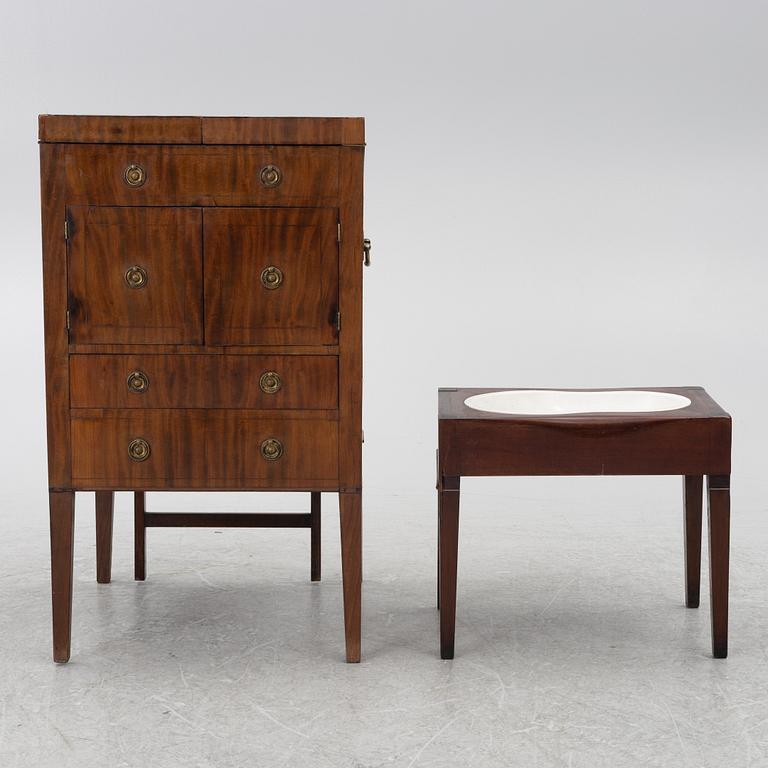 Washbasin, England, circa 1800.