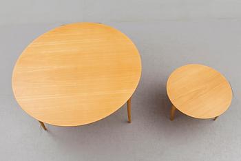 BORD, 2 st, "Annika", Bruno Mathsson, Firma Karl Mathsson, 1970-tal.