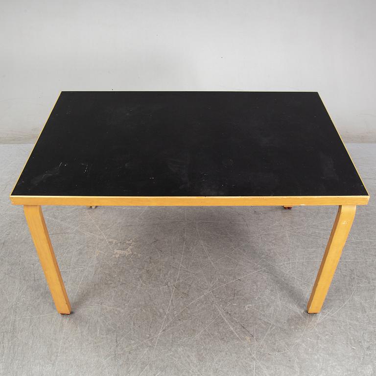 ALVAR AALTO, writing desk with drawer, Artek, Finland, second half of 20th C.