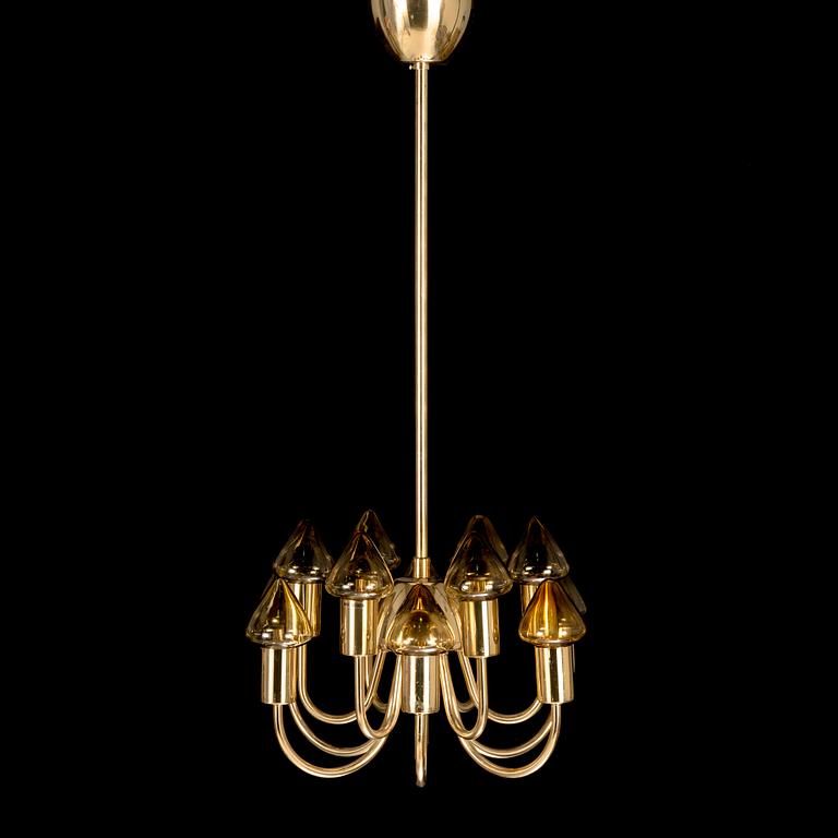 Hans-Agne Jakobsson, A Swedish ceiling lamp model T 808 from Markaryd. Height 80 cm.