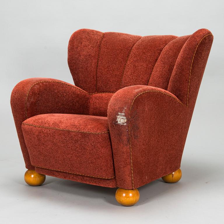 Märta Blomstedt, an 'Aulanko-model' armchair. Designed in 1939.