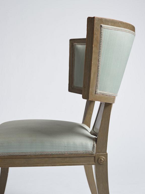 A Swedish Klismos/Sulla chair by E Öhrmark.