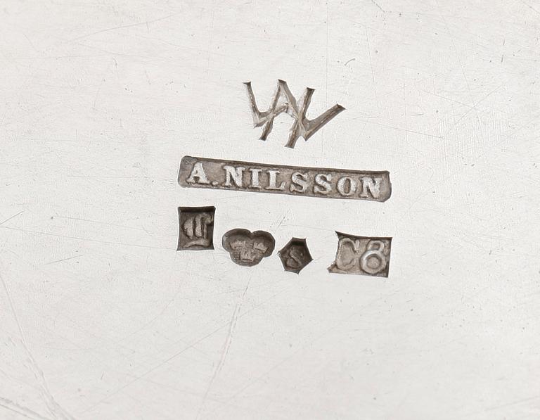 SKÅL, silver, Wiwen Nilsson, Lund 1929. Vikt 158 g.