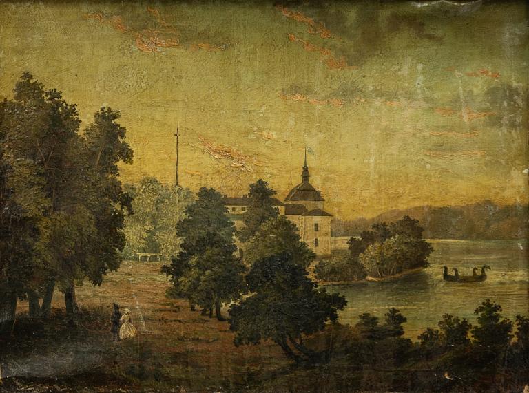 Okänd konstnär, tidigt 1800-tal, Ulriksdals slott.