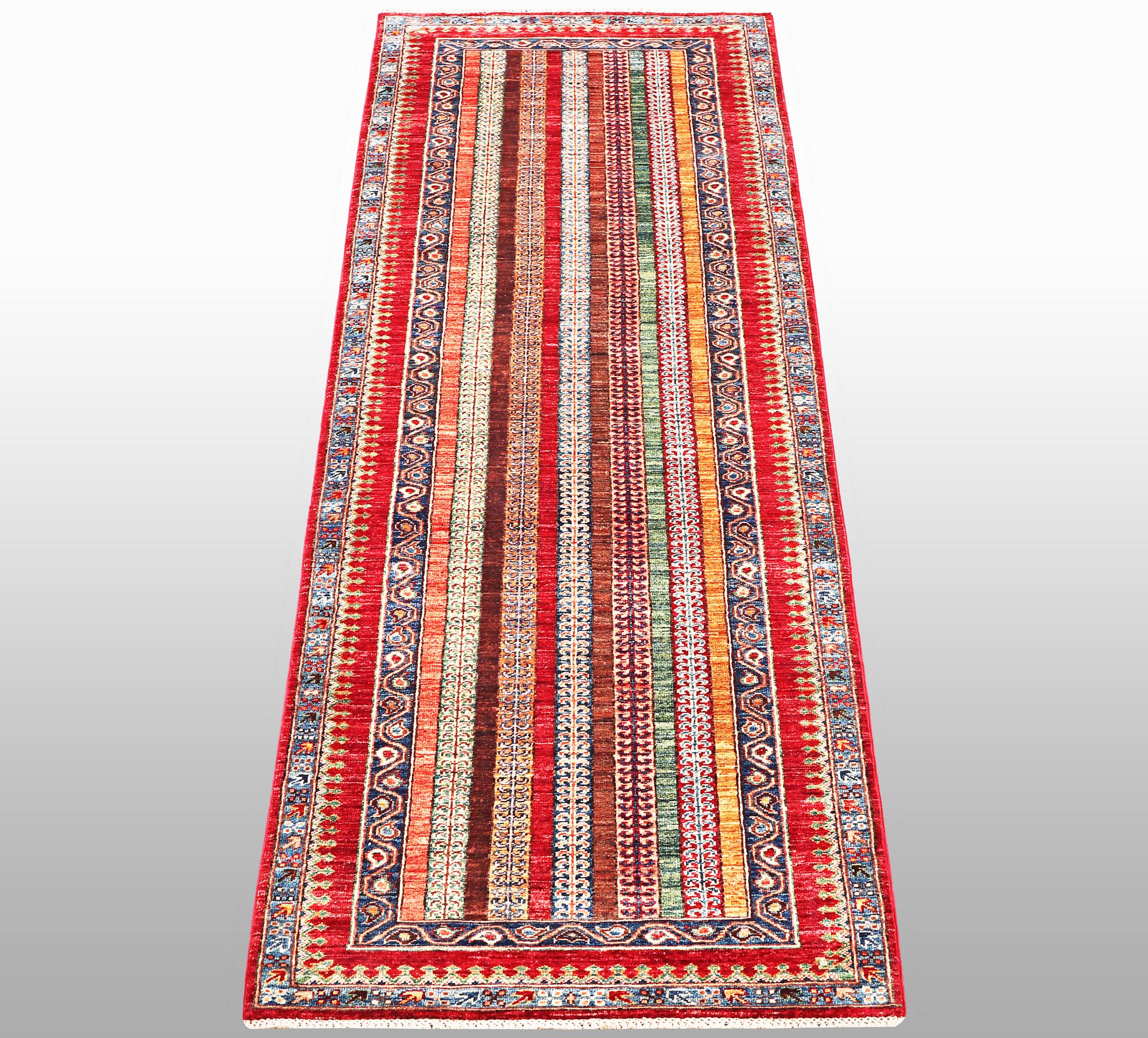 A runner carpet, Khorjin, ca 310 x 83 cm.