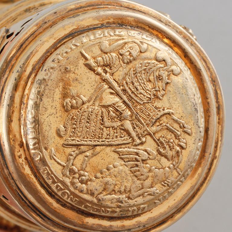 SOCKERRUSKA, silver, Elkington & Co, London, England, 1893. Vikt 475 g.