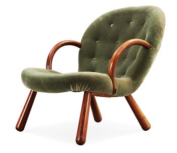 48. An easy chair attributed to Philip Arctander, probably for Vik & Blindheim, Norway 1950's.