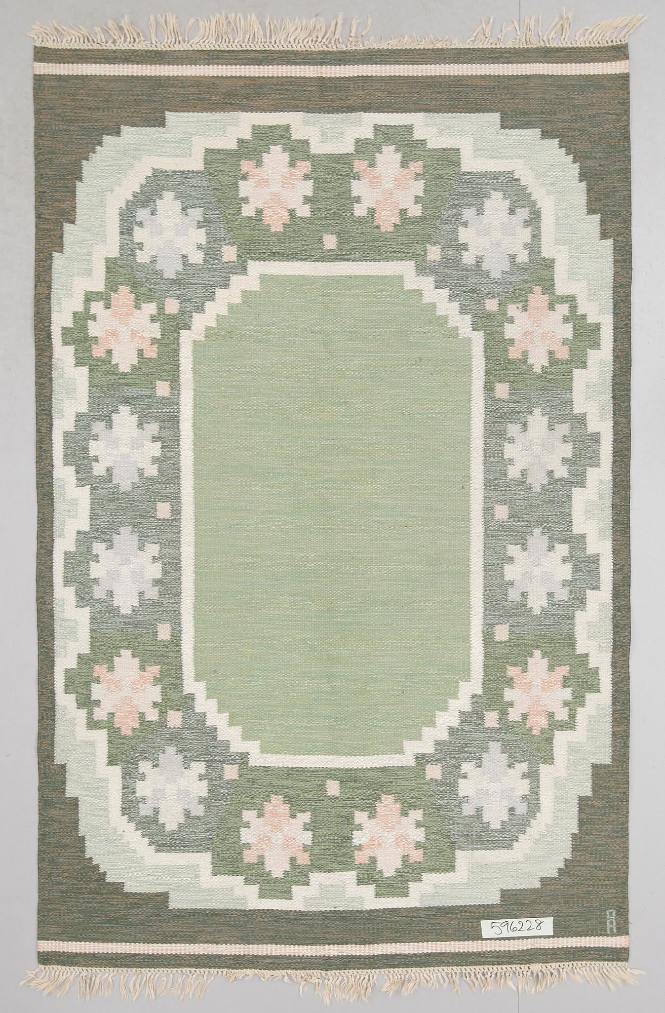 MATTA, rölakan, Anna Johanna Ångström, Signerad Å. Ca 260 x 170 cm.
