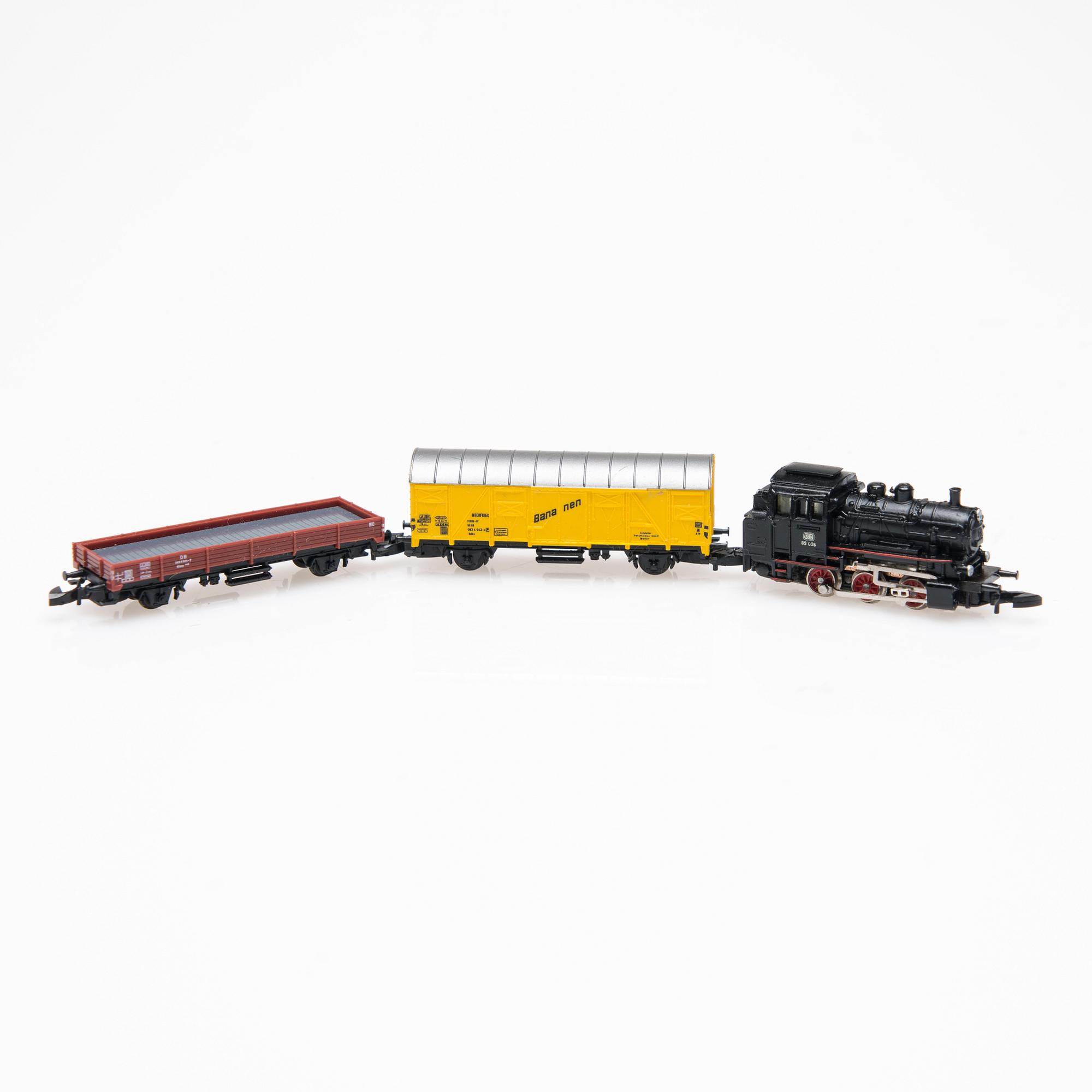 JUNARATA,  "Mini Club" ja ALUSTA, Märklin 1900-luvun loppu.