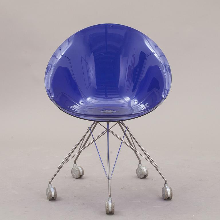 SKRIVBORDSSTOL, "Eros", Philippe Starck för Kartell, märkt.