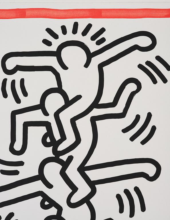 Keith Haring, Utan titel, ur "Three Lithographs".