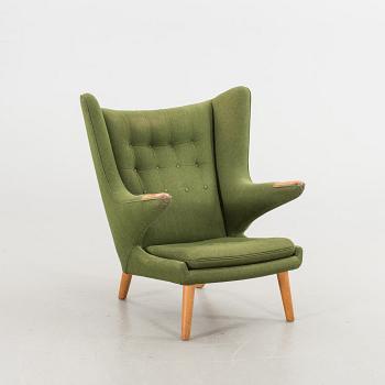 HANS J WEGNER, fåtölj "Bamse", AP-stolen, Danmark 1960-tal.