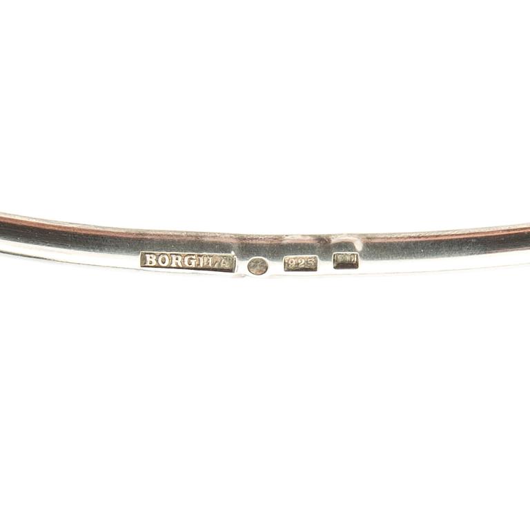 Atelier Borgila, necklace silver and likely acrylic, Stockholm 2004.