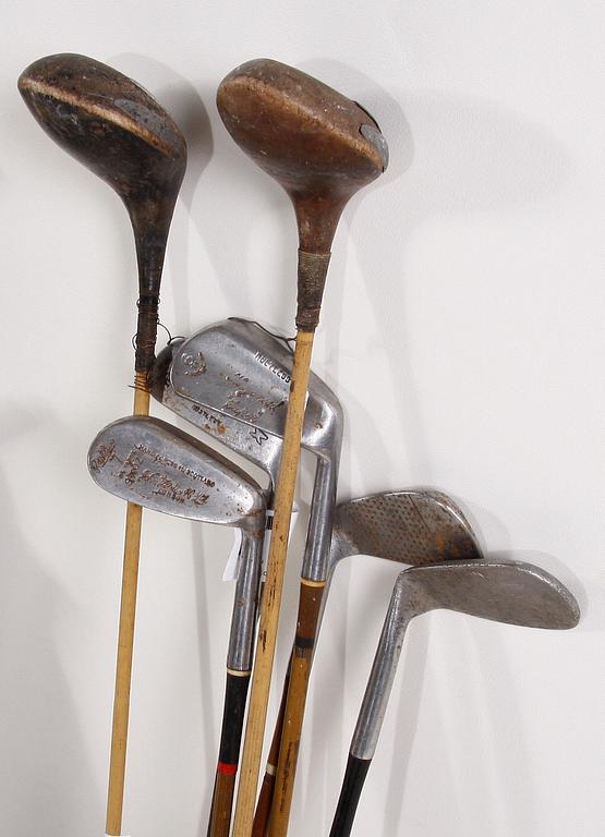 GOLFSET, 2 st, 1910/20-tal, England.
