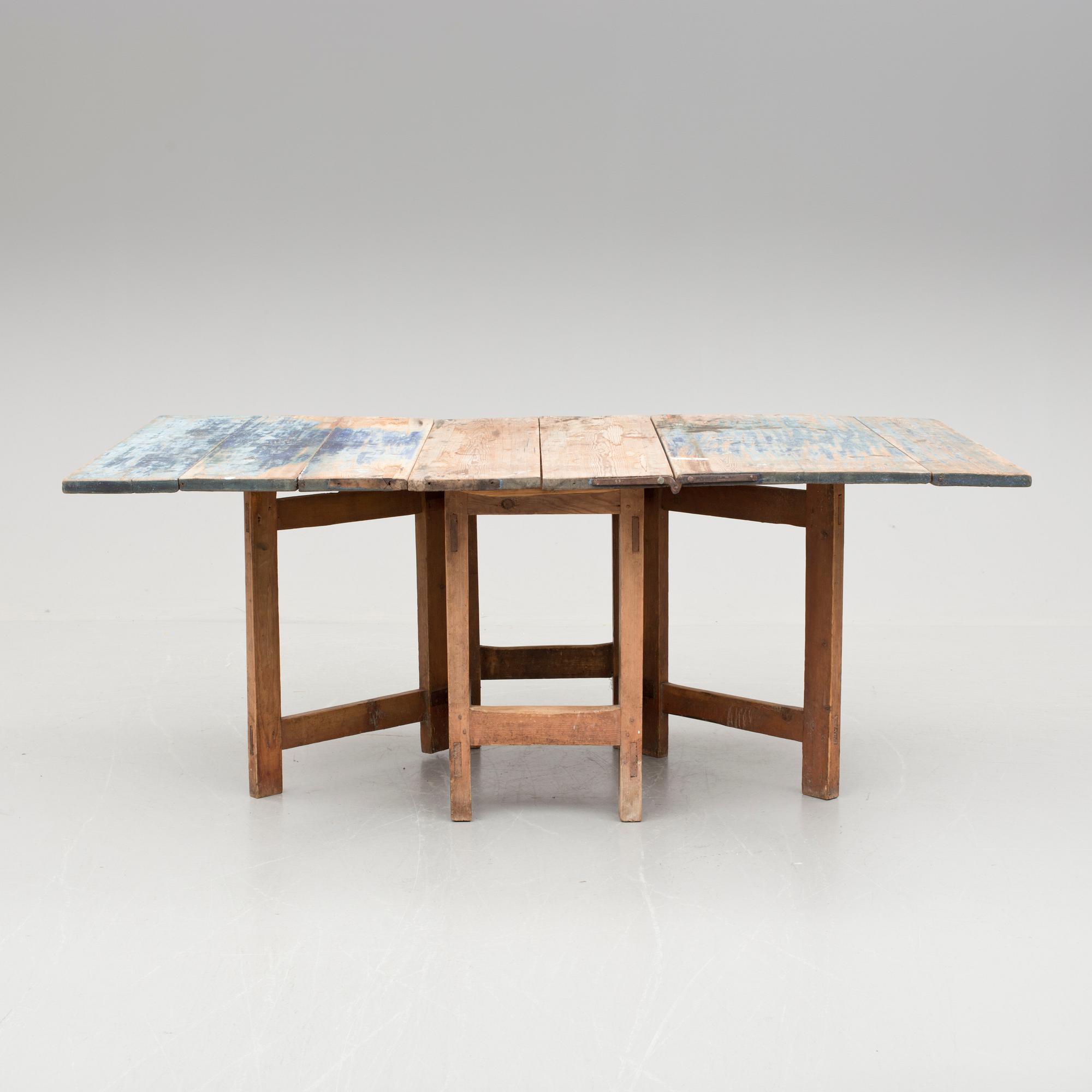SLAGBORD, allmoge, 1800-tal.