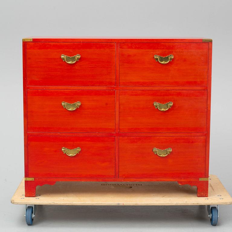 A chest of drawers by Owe Feuk, Nordiska Kompaniet.