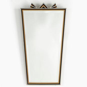 An early 20th century art deco mirror.