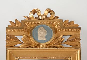 SPEGEL, gustaviansk, sent 1700-tal.