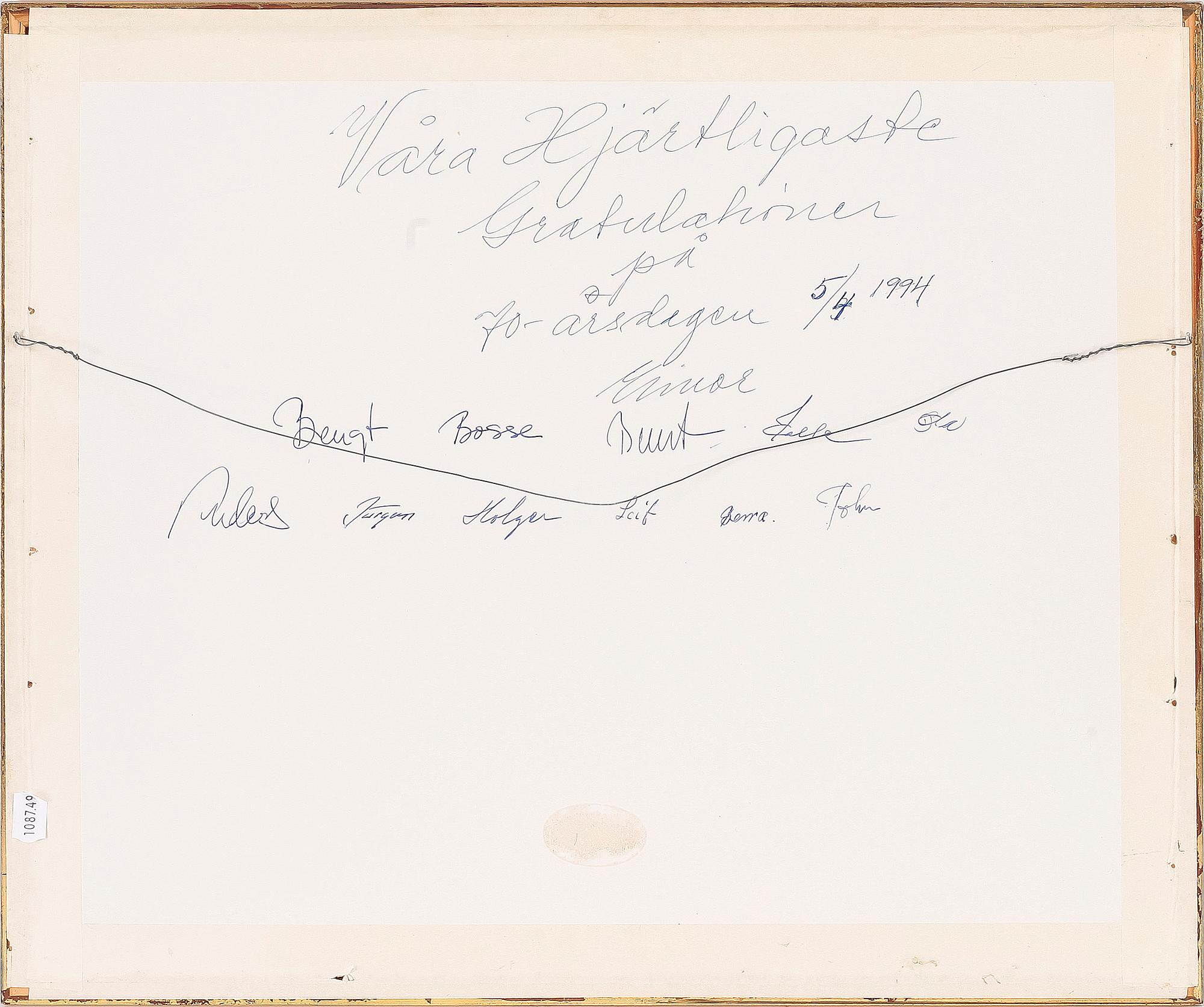 ROLF SVENSSON, färglitografi, sign o numr 15/160.