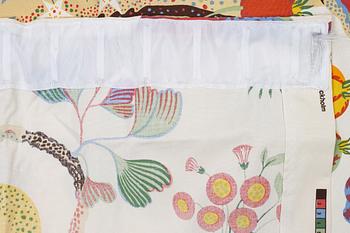 Josef Frank, curtains, a pair, "Vegetable Tree", Svenskt Tenn.