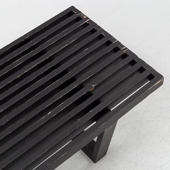 George Nelson, bench, the model designed in 1947.