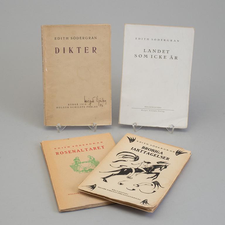 A book, Edith Södergran.