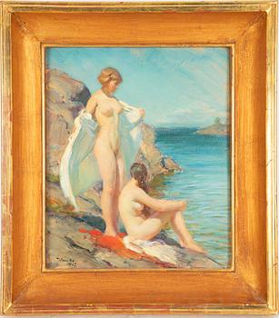 Ivar Kamke, Bathing Women.