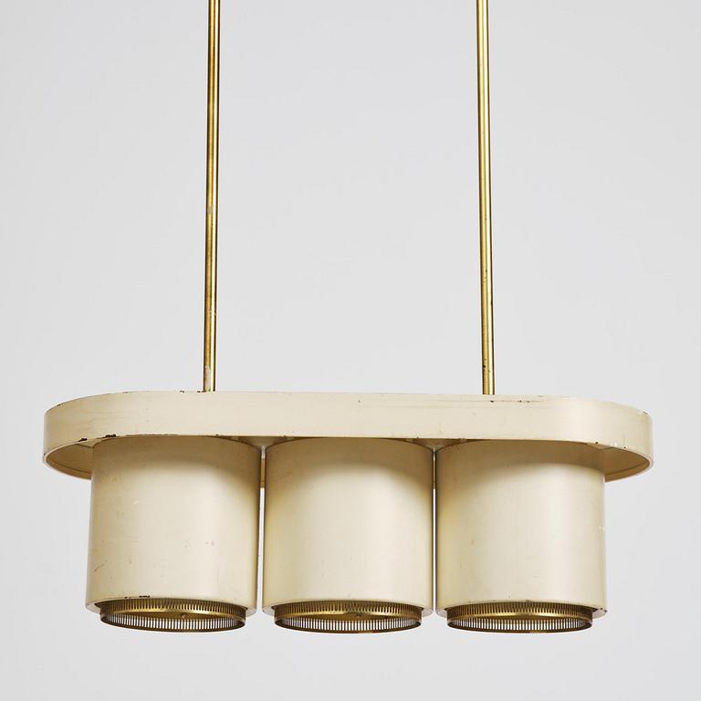 Alvar Aalto, a ceiling lamp model A 203,  Valaisinpaja Finland, 1970s.