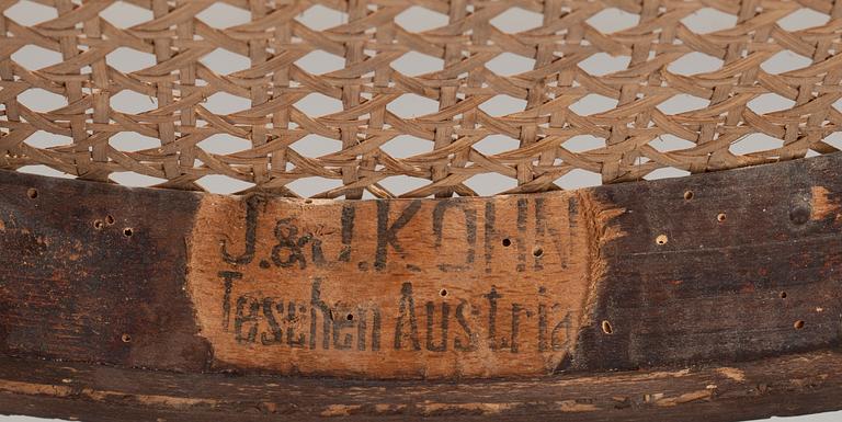STOLAR, 8 st, bl a 4 Thonet, 2 Kohn. 1900-tal.