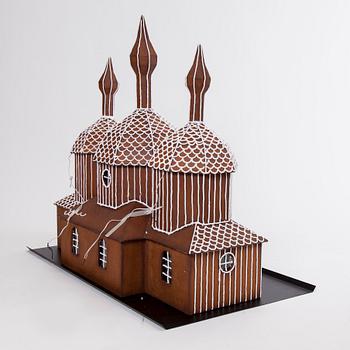 PEPPARKAKSHUS, kyrka, NK 2015, JoAnn Tan Studio.