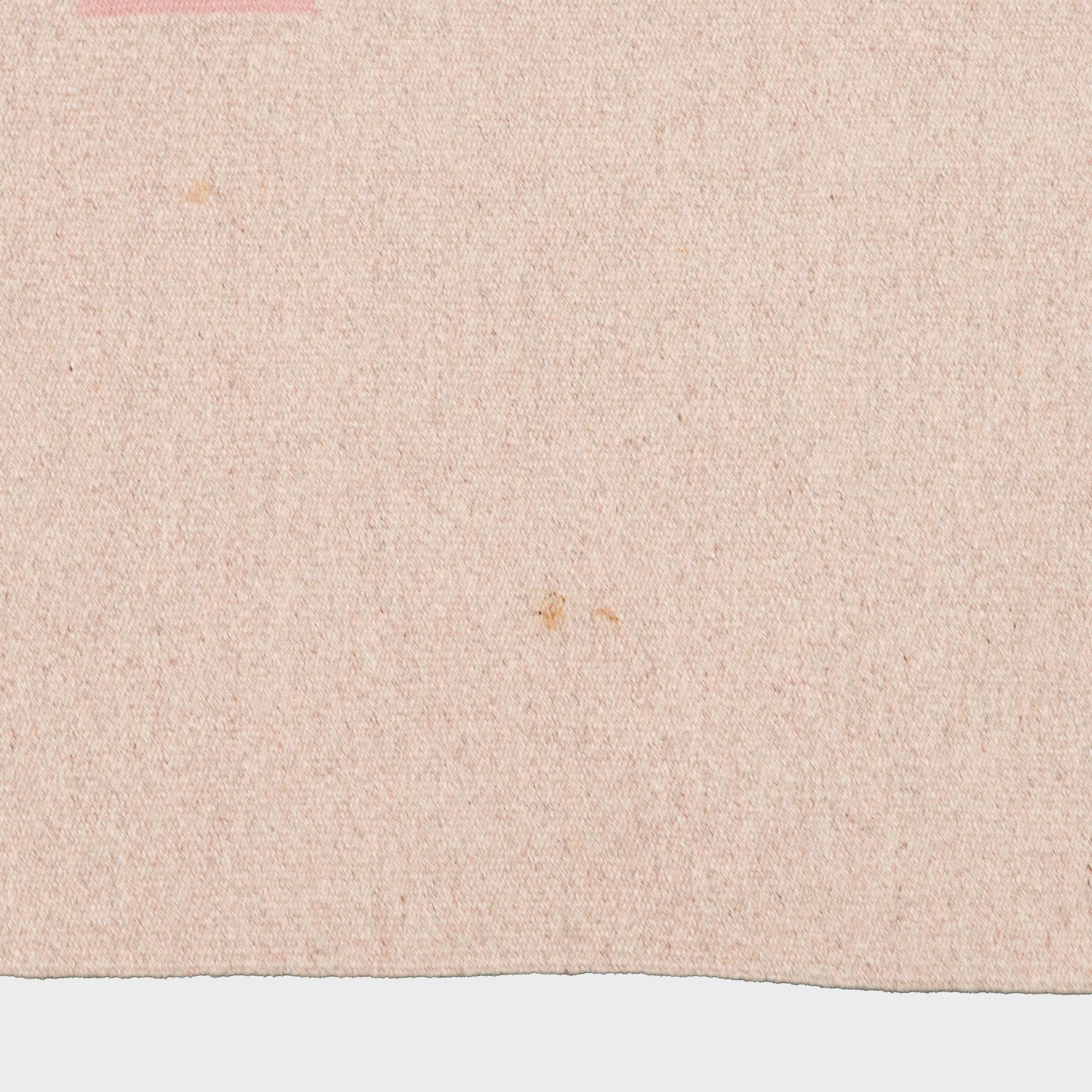 Tarja Laakso, A finnish flat weace carpet, made to order, manufacturer Kouvola Taito Shop. Circa 500 x 140 cm.