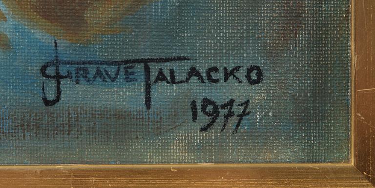 JUDITH TALACKO, olja på duk, sign o dat 1977.