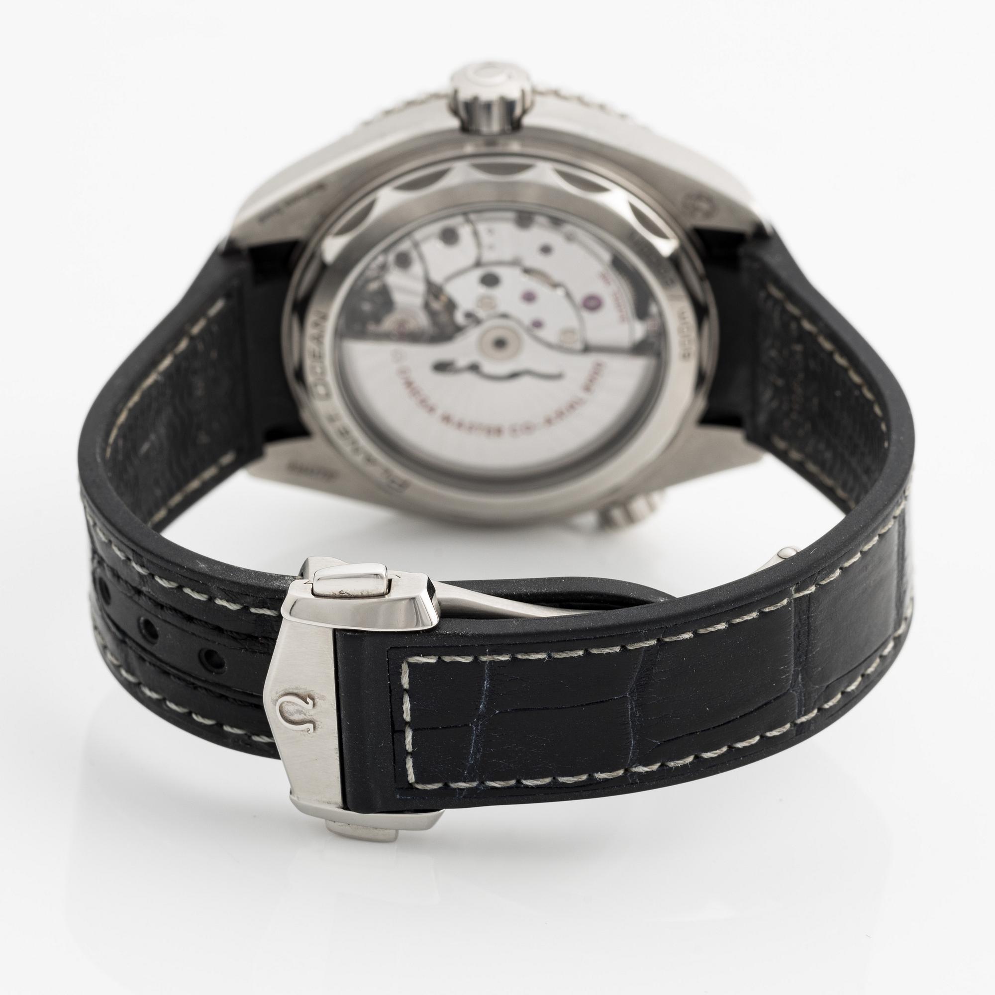 Omega, Seamaster, Planet Ocean 600M, Co-Axial, Chronometer, wristwatch, 43.5 mm.