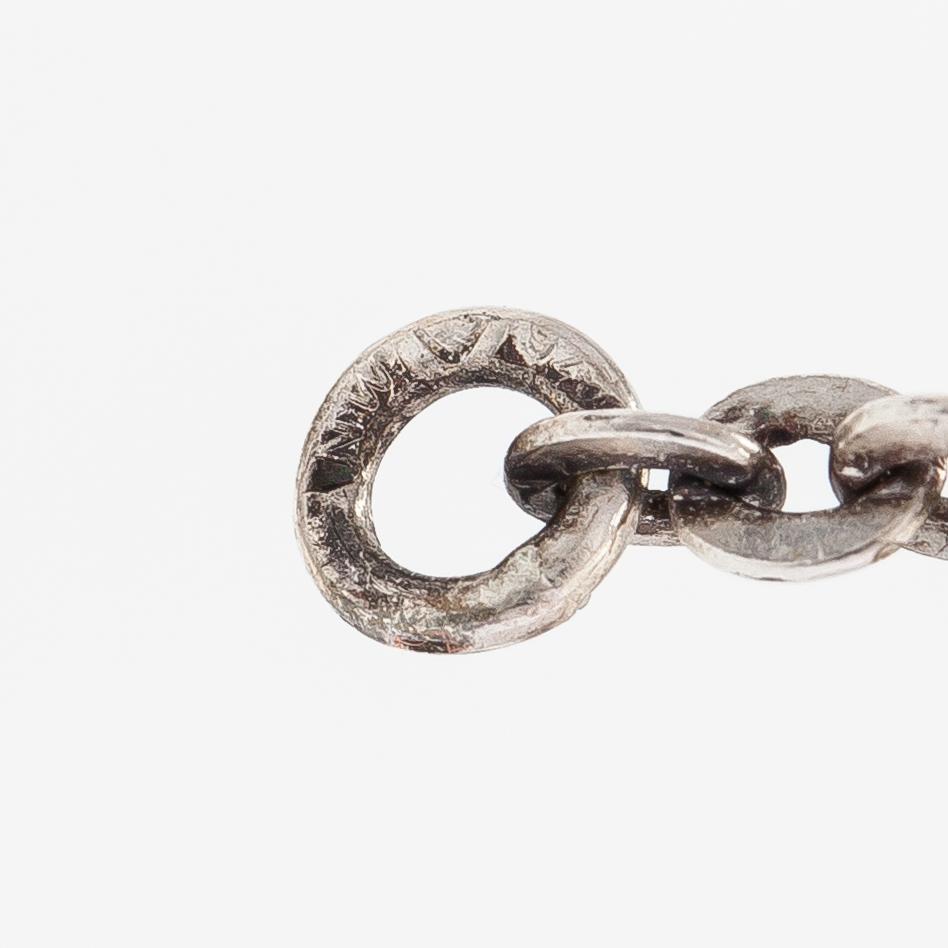 Tapio Wirkkala, halsband "Äpple", sterlingsilver, Kultakeskus, Tavastehus 1975.