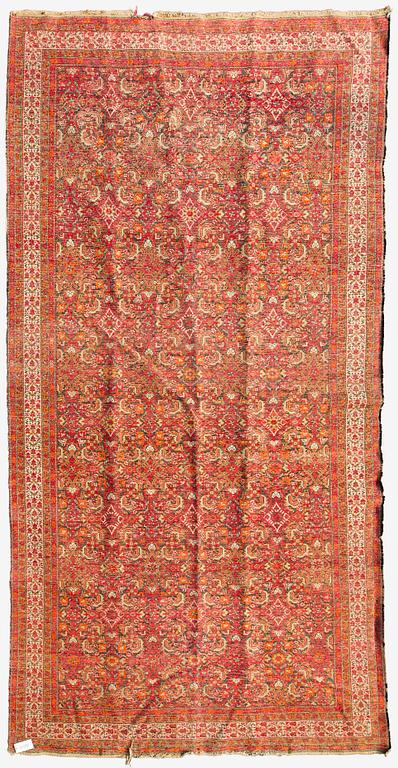 Matto, antiikki Malajir, Luoteis-Persia, n. 410 x 207 cm.