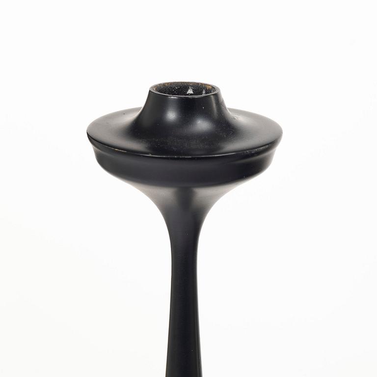 Laurids Lønborg, candlesticks, 3 pieces, Denmark, mid-20th century.