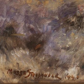 Mosse Stoopendaal, oil on canvas, signed and dated 1940.