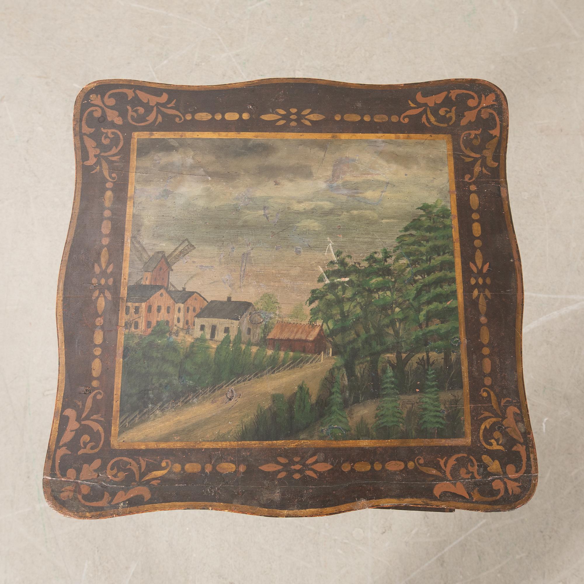 Side table/Side table, second half of the 19th century.