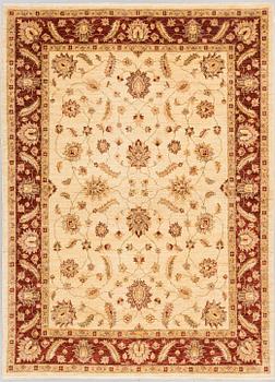 A carpet, Ziegler design, around 220 x 177 cm.