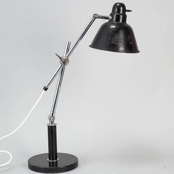 A 1930's desk light.