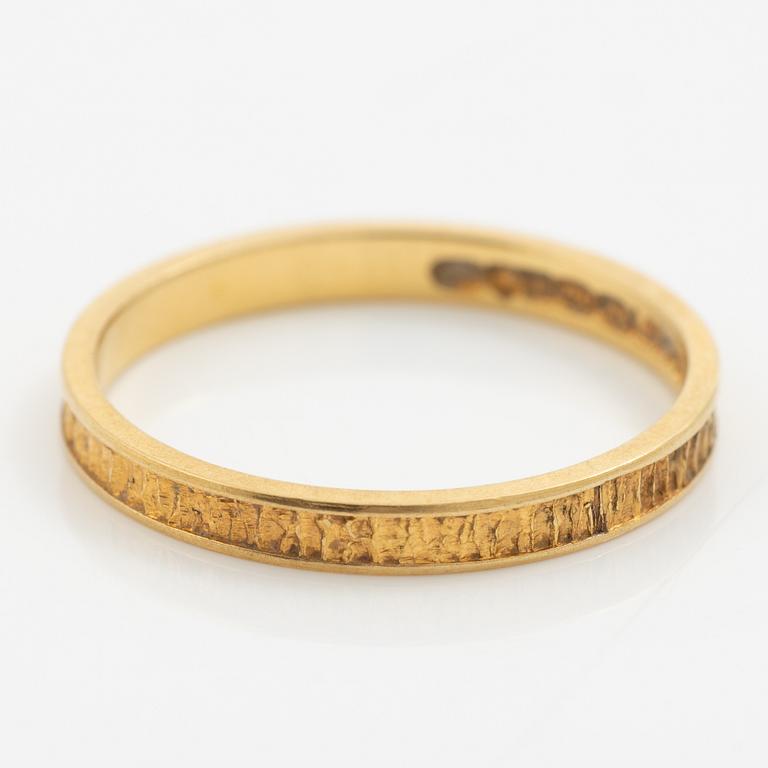 Lapponia, ring 18K guld, Finland 1978.
