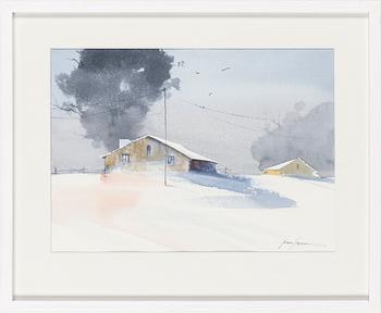 Ivan Stern · IVAN STERN, akvarell, signerad.