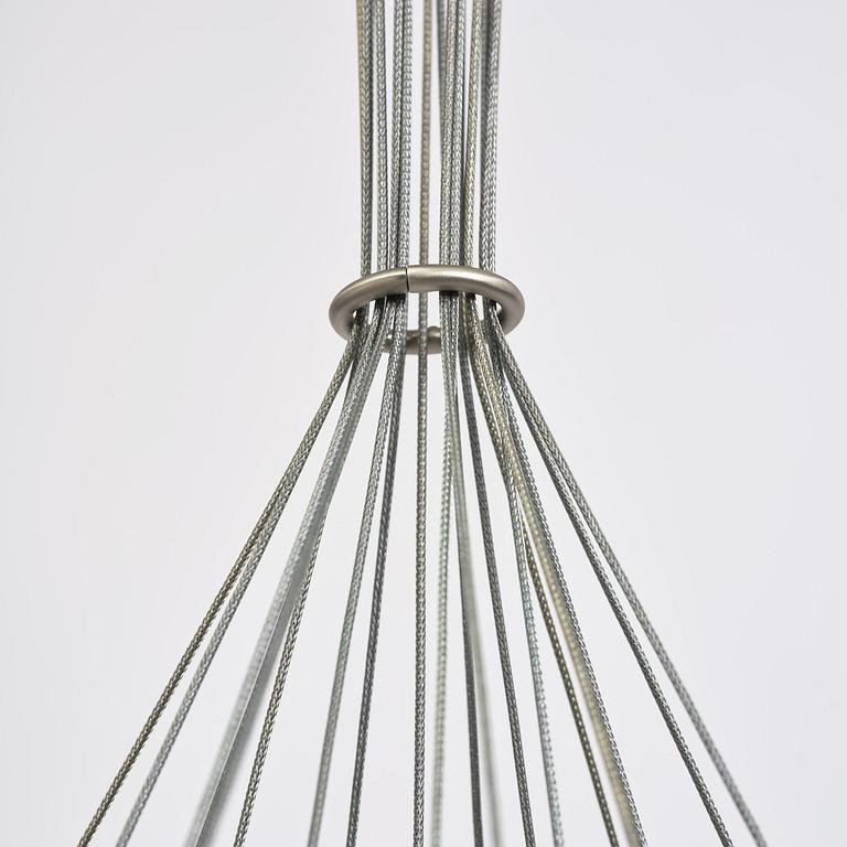Omer Arbel, taklampa, "Cluster 28.19", Bocci, Italien, 2014.