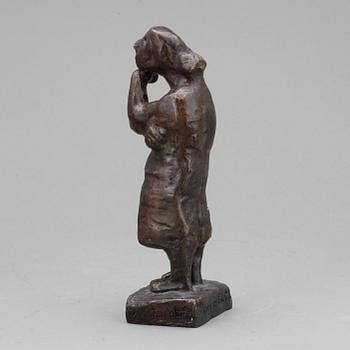 BROR MARKLUND, skulptur, brons, monogramsignerad BM.