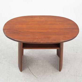 A stained pine table, Åby Möbelfabruk, 1930's/40's.